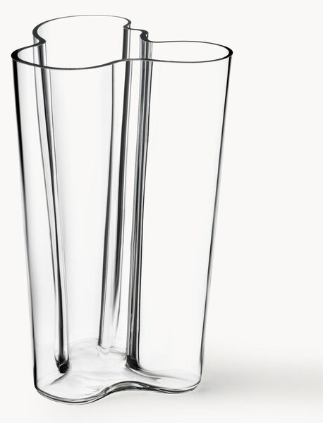 Vaso in vetro soffiato Alvar Aalto, alt. 25 cm