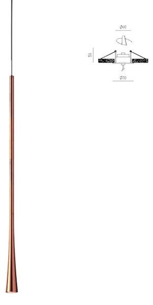 Lampada incasso gea luce dafne sg i fda1gri led rame classico alluminio - Gea Luce