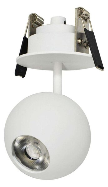 Faretto LED da incasso Bora Recessed 8,5W 36º 2700K Bianco Mate - Faretto sferico orientabile ad alta efficienza - Beneito & Faure