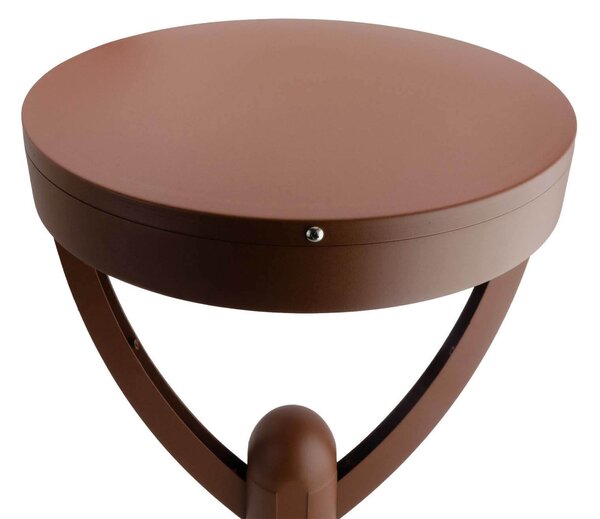 Lampione Stradale 40W 120lm/W Corten - Lumileds Colore Bianco Naturale 4.000K