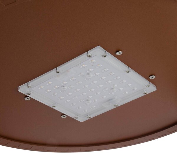 Lampione Stradale 40W 120lm/W Corten - Lumileds Colore Bianco Naturale 4.000K