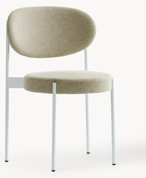 Sedia imbottita in lana Series 430, design Verner Panton