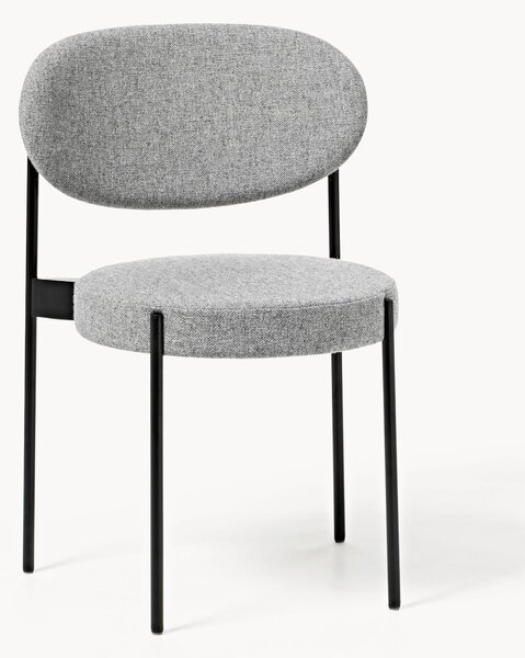 Sedia imbottita in lana Series 430, design Verner Panton