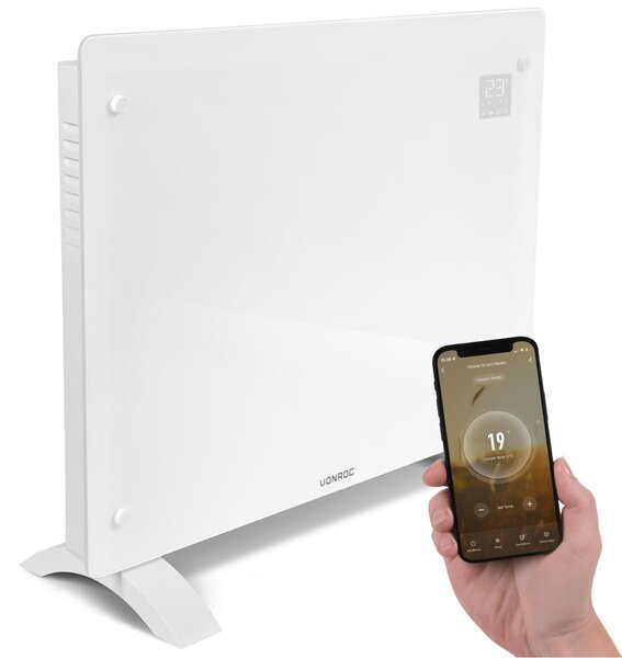 Stufa elettrica a convezione - Potenza: 750W/1500W - Per uso interno