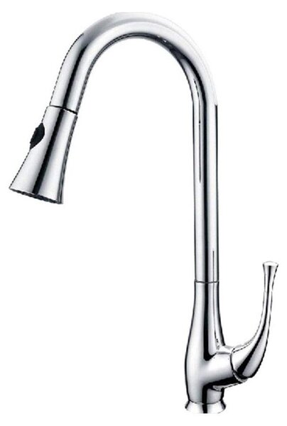 Solidchoice - Miscelatore per cucina con tubo estensibile, per acqua calda e fredda