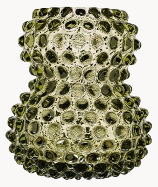Vaso in vetro soffiato Birdie, alt. 13 cm