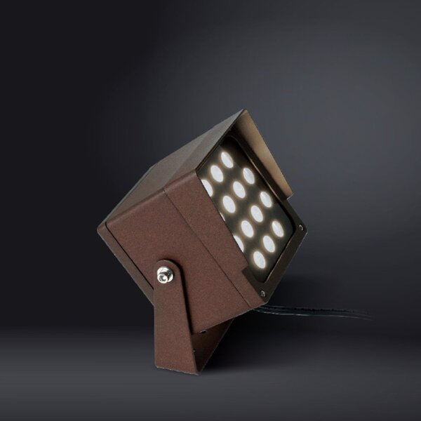 Proiettore classico gea led ges2235 led ip65 alluminio vetro orientabile - Gea Led