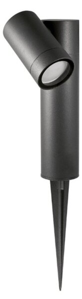 Lampada picchetto gea led ges2220 gu10 led ip65 moderno alluminio orientabile - Gea Led