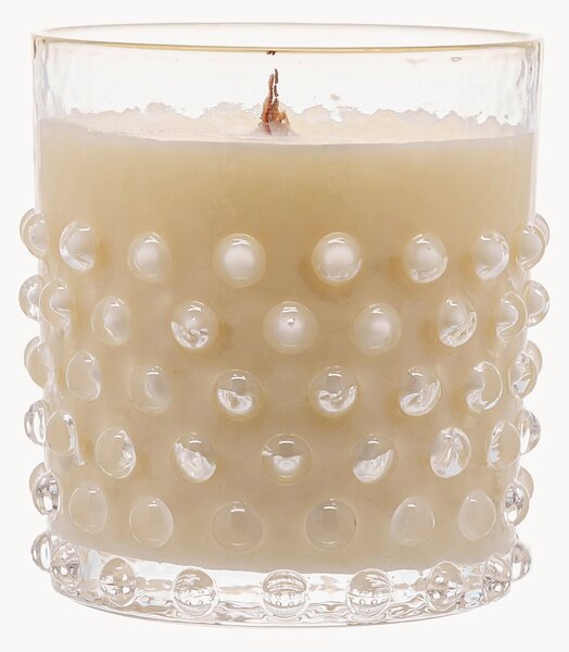 Candela profumata fatta a mano a una fiamma Hobnail (lampone)