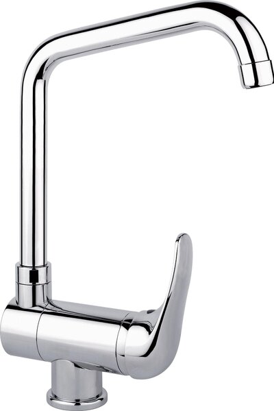 Rubinetto Cucina Miscelatore Monocomando Apell APG1111CR Sottofinestra Cromato