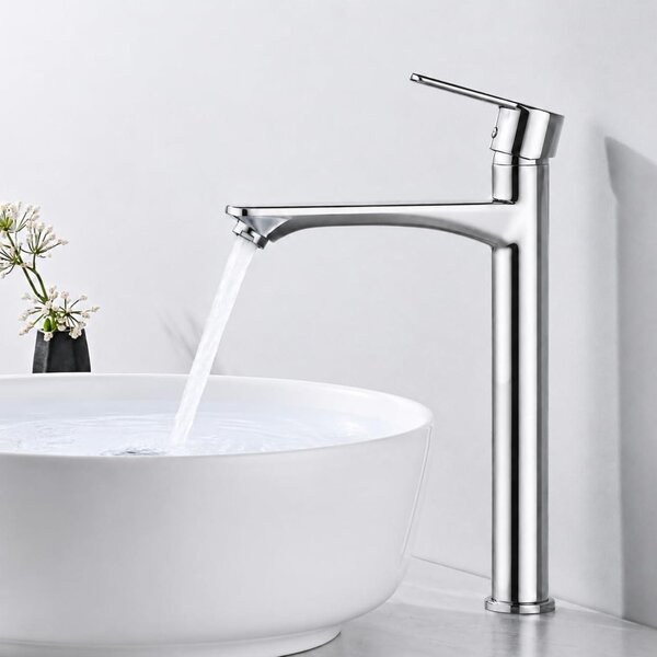 Omgoods - Rubinetto per lavabo di alta qualità, senza piombo, per bagno, con miscelatore monocomando