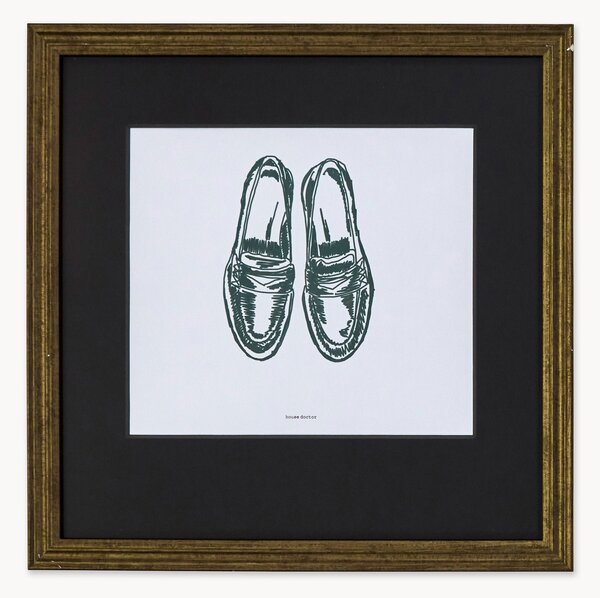 Stampa digitale incorniciata Shoe