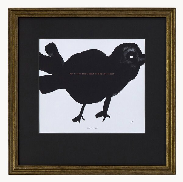 Stampa digitale incorniciata Bird