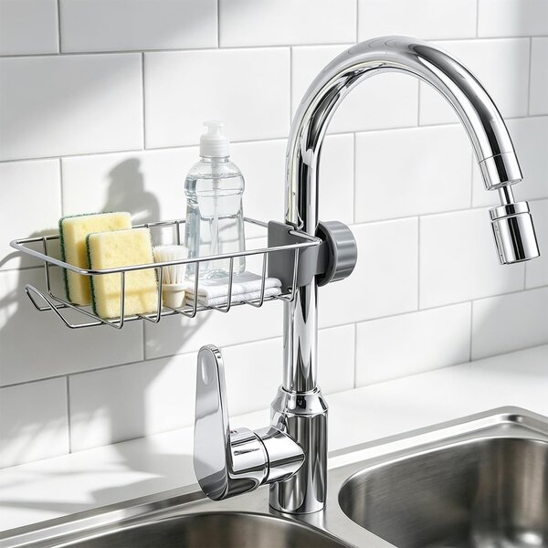 Solidchoice - Rubinetto da cucina con rotazione a 360° e 2 modalità di erogazione dell'acqua