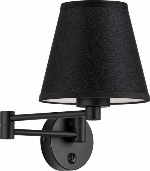 BRILAGI - Lampada da parete NUBILA 1xE27/15W/230V nero