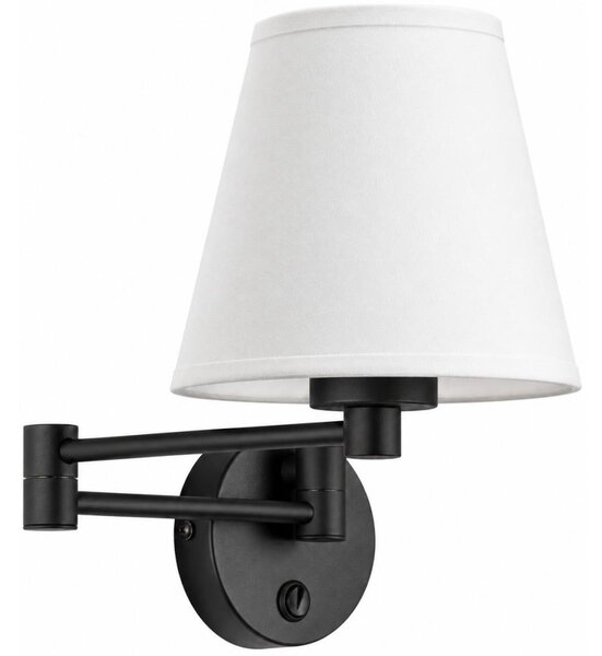 BRILAGI - Lampada da parete NUBILA 1xE27/15W/230V bianco/nero