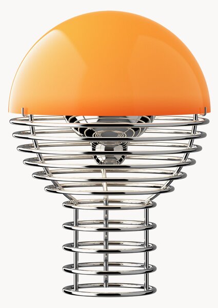 Lampada da tavolo piccola portatile a LED con luce regolabile Wire, Design Verner Panton