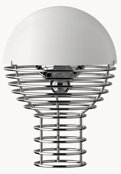 Lampada da tavolo piccola portatile a LED con luce regolabile Wire, Design Verner Panton