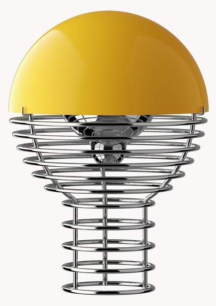 Lampada da tavolo piccola portatile a LED con luce regolabile Wire, Design Verner Panton