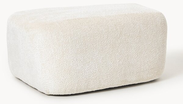Pouf grande in bouclé Wolke