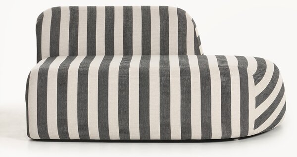 Modulo chaise longue a righe Wolke