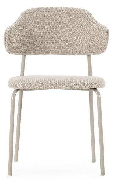 Sedie da pranzo in set color crema 4 pz Adriel – Marckeric