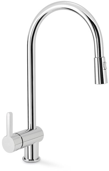 Rubinetto Cucina Miscelatore Monocomando Doccetta Estraibile Apell AP7091CR Cromato