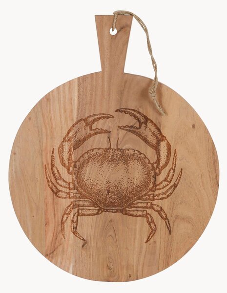 Tagliere in legno di acacia Crab