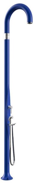 Doccia da Esterno Giardino Miscelatore e Doccetta Mobile Arkema Funny Yin Blu