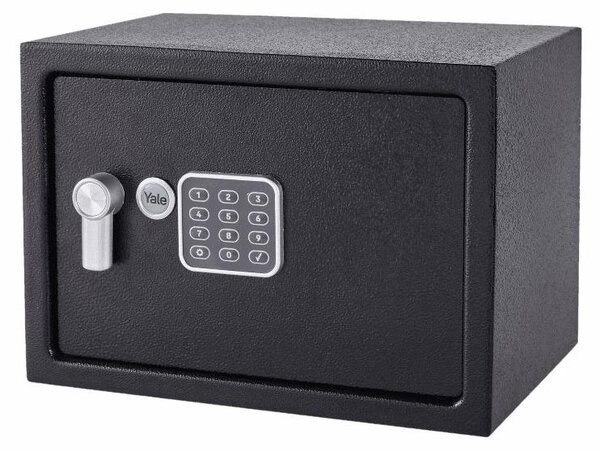 Yale YSV/250/DB2 Cassaforte a libero accesso da 16,3 l in acciaio nero (YSV/250/DB2)