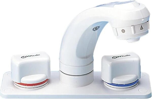 Soffione doccia lungo ad acqua calda/fredda Whale Elegance, 1 pezzo