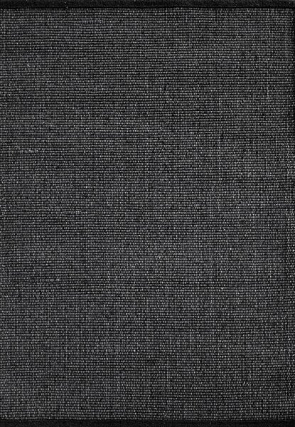 Glam tappeto passatoia in cotone 100 nero 50X80