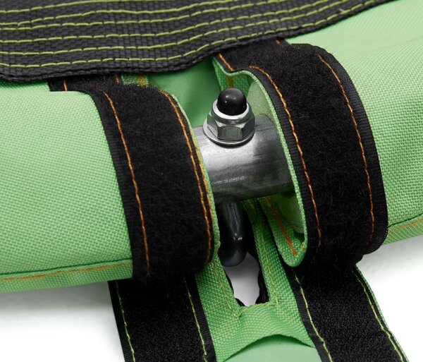 Altalena per bambini circolare da 90 cm bicolor