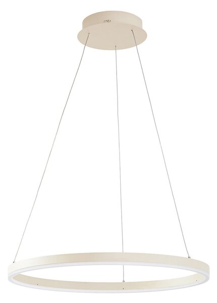 Lampada LED a sospensione Albiona, beige, 1 anello, Ø 60 cm - Arcchio Arcchio, Albiona, dimmerabile, Beige, Cucina, Metallo, Moderno