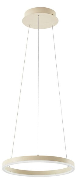 Lampada LED a sospensione Albiona, beige, 1 anello, Ø 40 cm - Arcchio Arcchio, Albiona, dimmerabile, Beige, Cucina, Metallo, Moderno