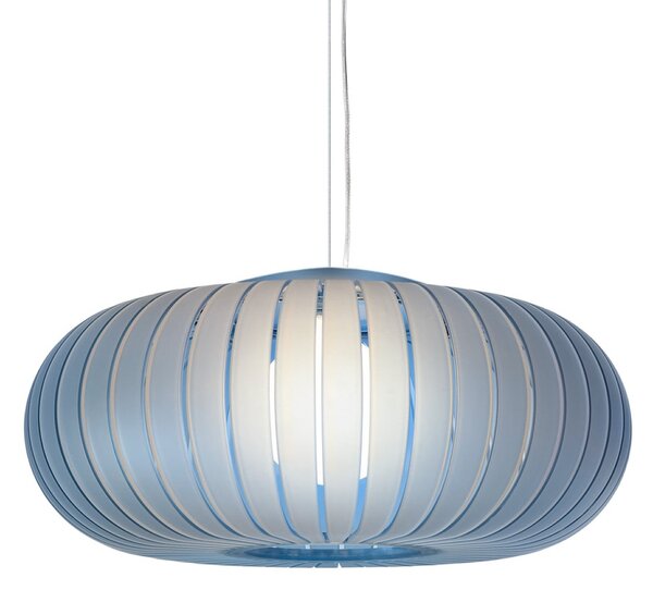 Lampada a sospensione Kartell, Teresa Frozen, Blu, Soggiorno, Plastica, Design