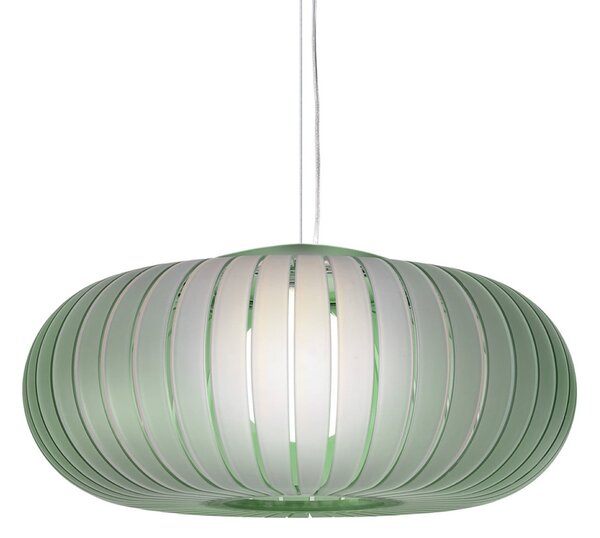 Lampada a sospensione Kartell, Teresa Frozen, Verde, Soggiorno, Plastica, Design
