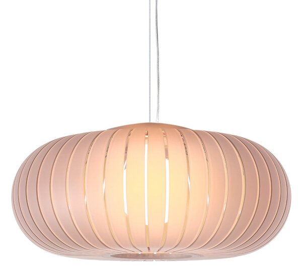 Lampada a sospensione Kartell, Teresa Frozen, Rosa / Rosé, Soggiorno, Plastica, Design