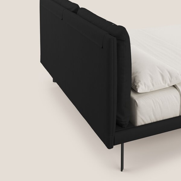 Giselle letto moderno con cuscini testata regolabili con tasche in mic