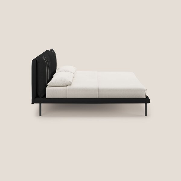 Giselle letto moderno con cuscini testata regolabili con tasche in mic