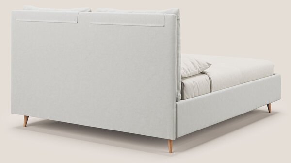 Nathan letto contenitore con cuscini regolabili con tasche in microfib
