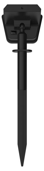 Lampada solare LED RGBW con sensore LED/3,7V IP54 1200 mAh nera