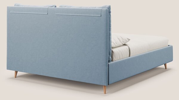 Nathan letto contenitore con cuscini regolabili con tasche in microfib