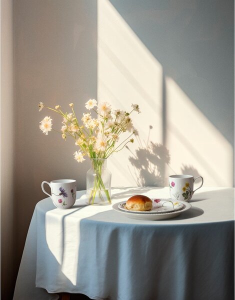 Tazza bianca in porcellana 330 ml Hammershøi Summer – Kähler Design