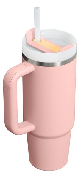 Borraccia termica color pesca in acciaio inox 890 ml Quencher H2.O FlowState™ Tumbler Peach Rose – Stanley