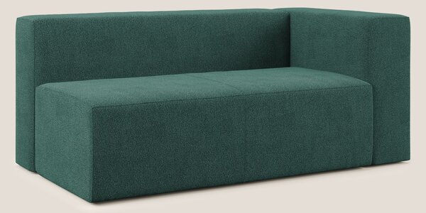 Nettuno modulo angolo/laterale maxi in morbido tessuto bouclè T07 verd