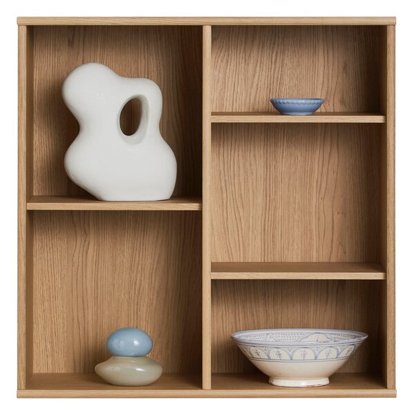 Libreria a sospensione in rovere naturale 70x70 cm Mistral - Hammel Furniture