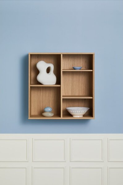 Libreria a sospensione in rovere naturale 70x70 cm Mistral - Hammel Furniture