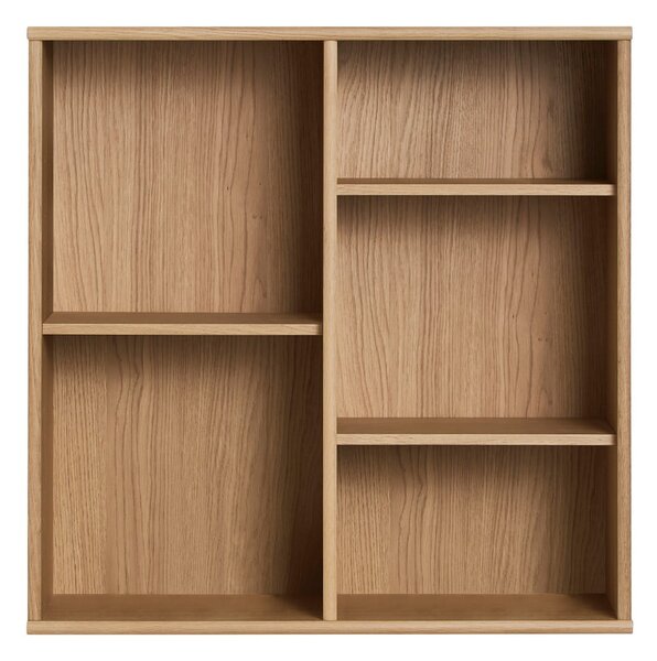 Libreria a sospensione in rovere naturale 70x70 cm Mistral - Hammel Furniture