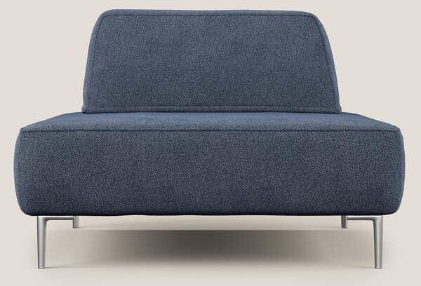 Newton poltrona modulare con schienali movibili T07 blu